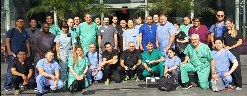 Dr. Eidelson & Philadelphia Dental Implants Team that Travel the World