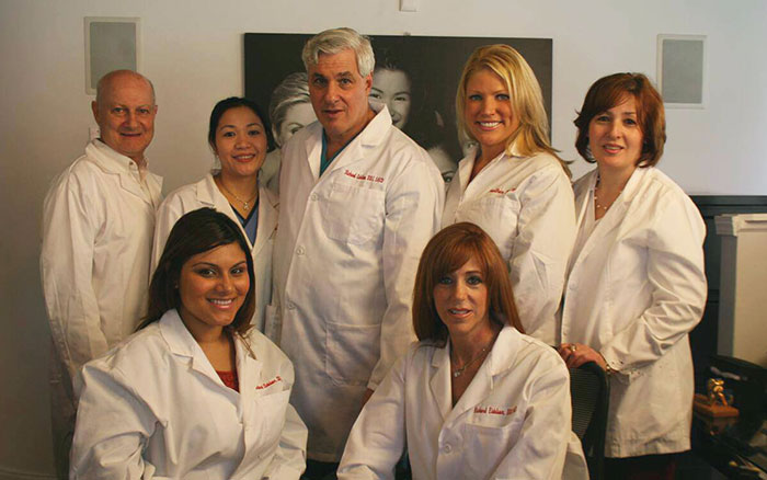 Dr. Eidelson With The Team At Main Street Dental Center City